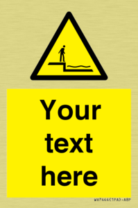 Custom Warning shallow water